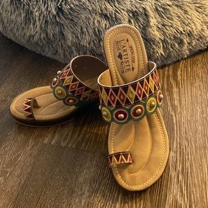 L’artiste by spring step multicolor Dreamcoat sandal.